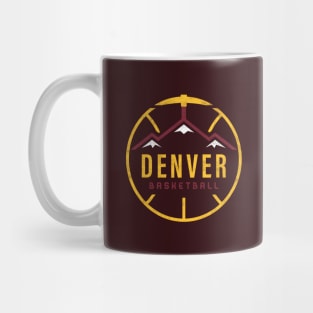 Denver Basketball Title Run, Mile High Nugget Mug